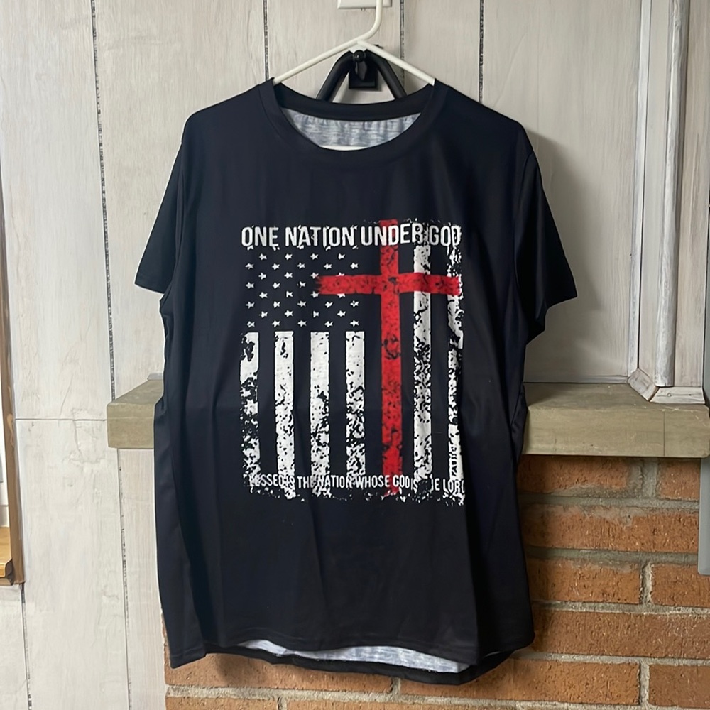 One Nation under God Tshirt. Never worn